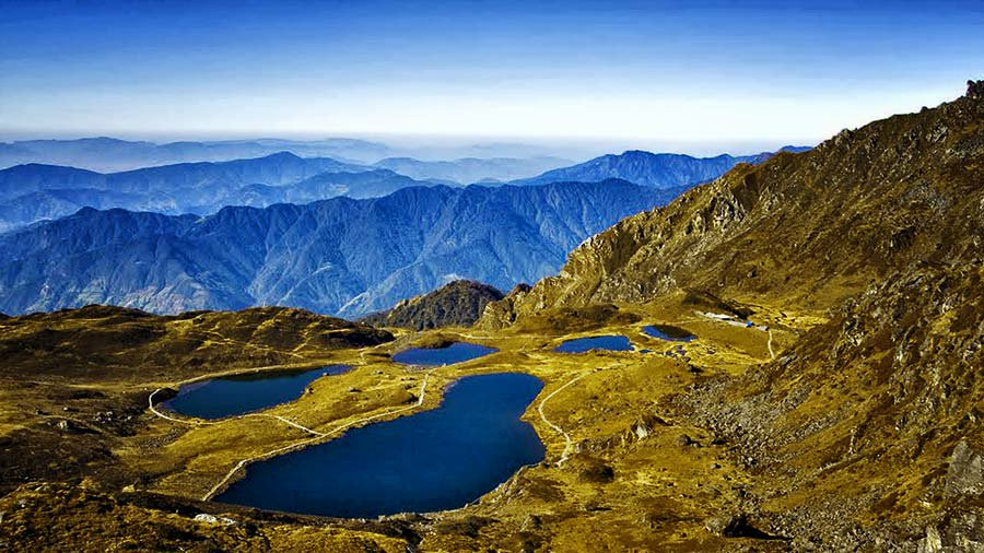 Panch Pokhari lake in nepal