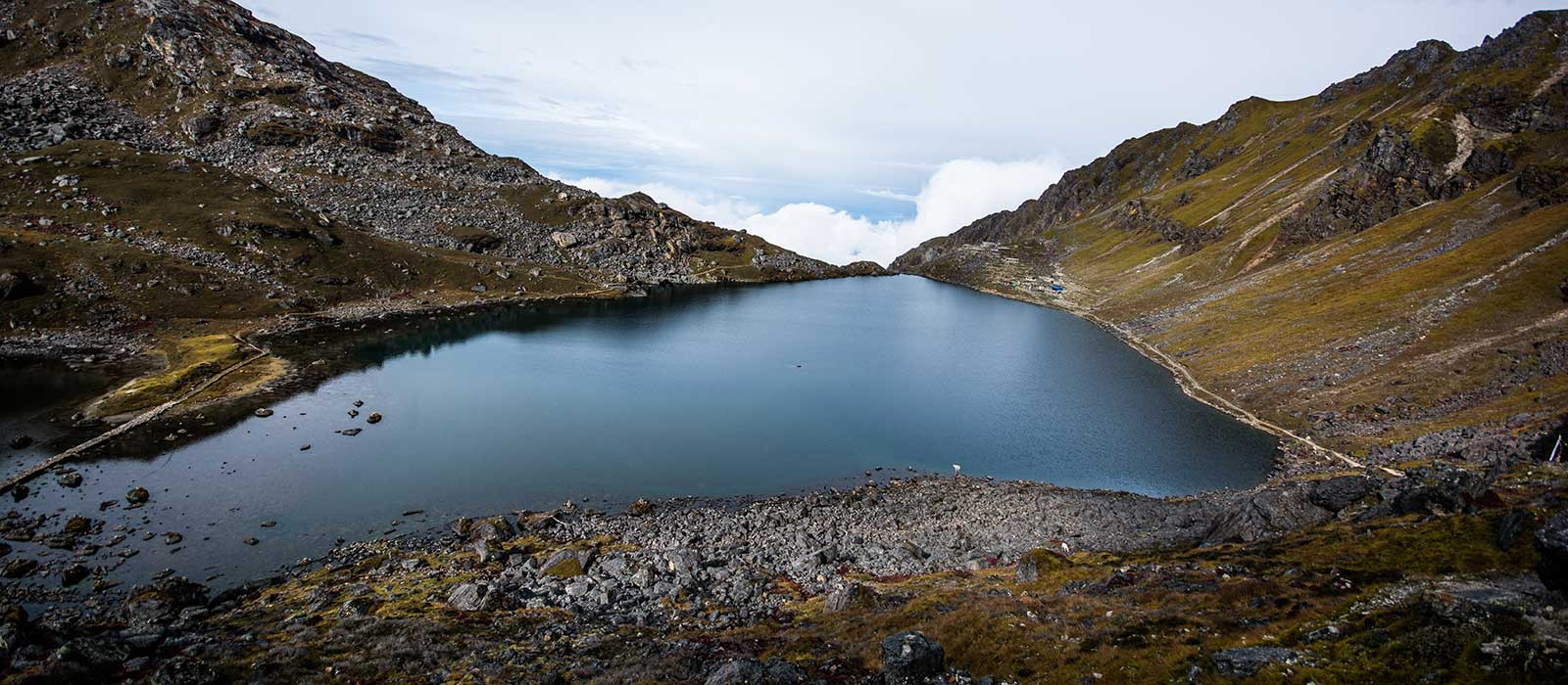 Gosaikund lake in nepal